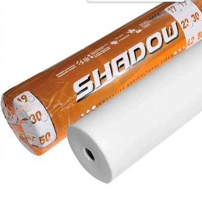 Агроволокно 30 г/м² 9,5 х100м белое "Shadow" (Чехия) 4% Нетканый материал в рулонах для грядок АВБР00025 фото