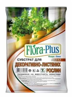 Flora Plus для декоративно-листяних 7л 16783 фото