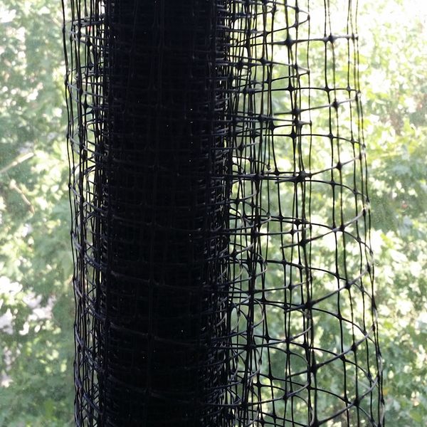 Садовая сетка 30мм*35мм 1.5м*100 метров птичка, пластиковая сетка для ограждения птиц СПК00013 фото