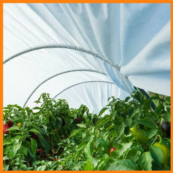 Парник 4 м 42 г/м2 "Агро-Лідер" для розсади овочів, дачна розбірна теплиця з спанбонду ПАВ00002 фото