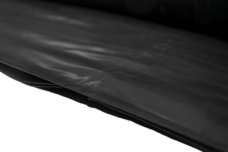 Плівка 100мкм 6*50 м первинна поліетиленова чорна УФ стабілізована ПЧП80 фото